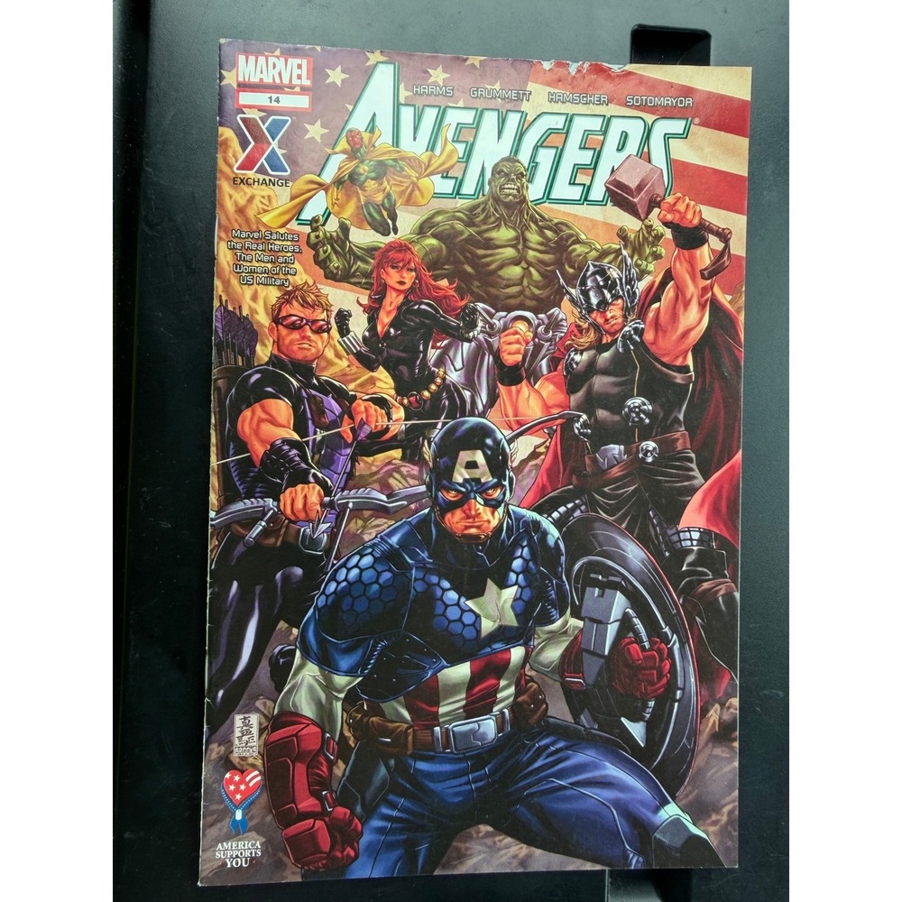 Avengers #14 Double Vision 2013 Marvel AAFES 14th Edition Military Giveaway